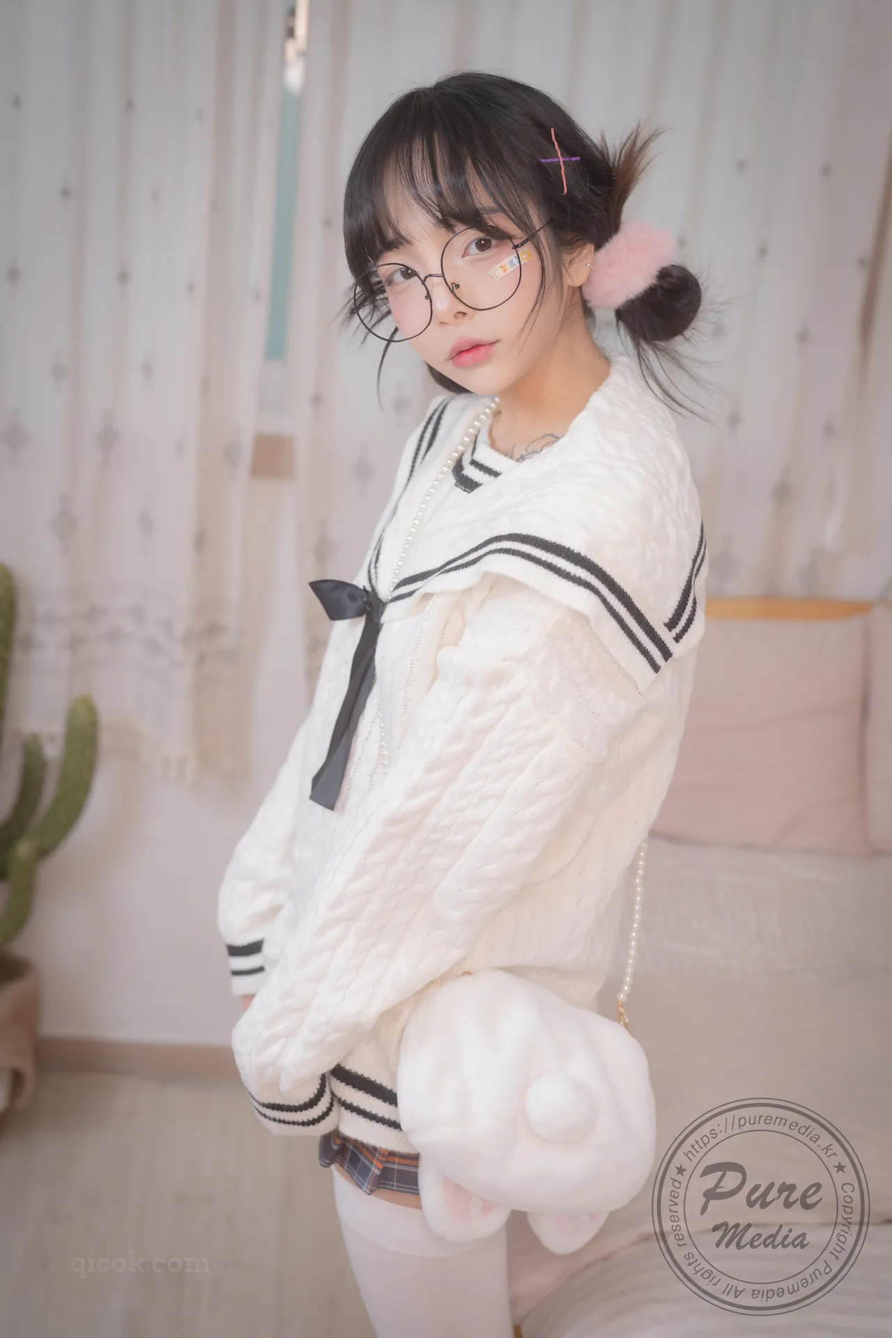 Pure Media Vol.276 Jelly (젤리) – Girl trapped in a rooftop room [139P／220MB]-密图社