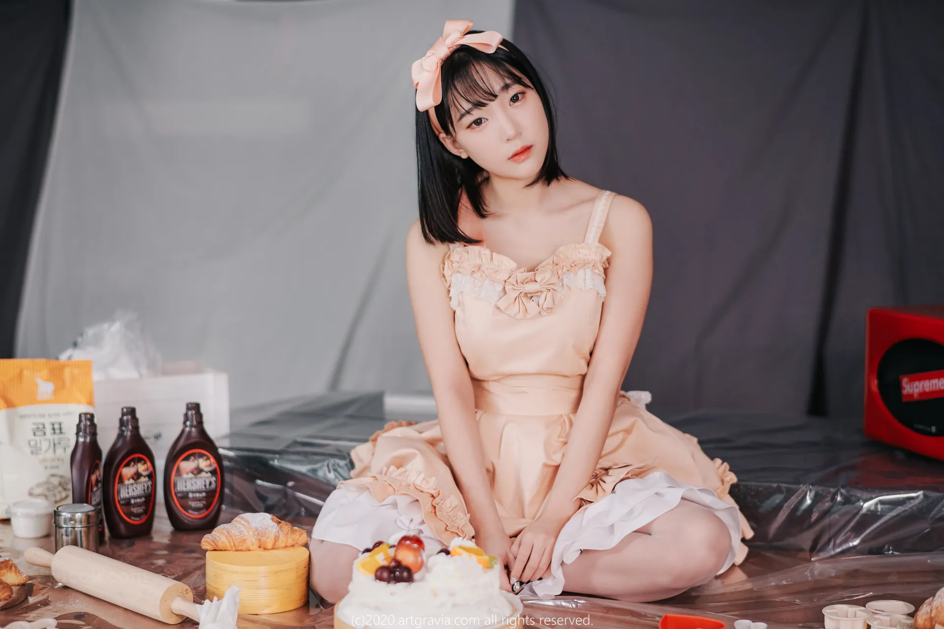 [ARTGRAVIA]VOL.142 巨乳少女姜仁卿[94P／437MB]-密图社