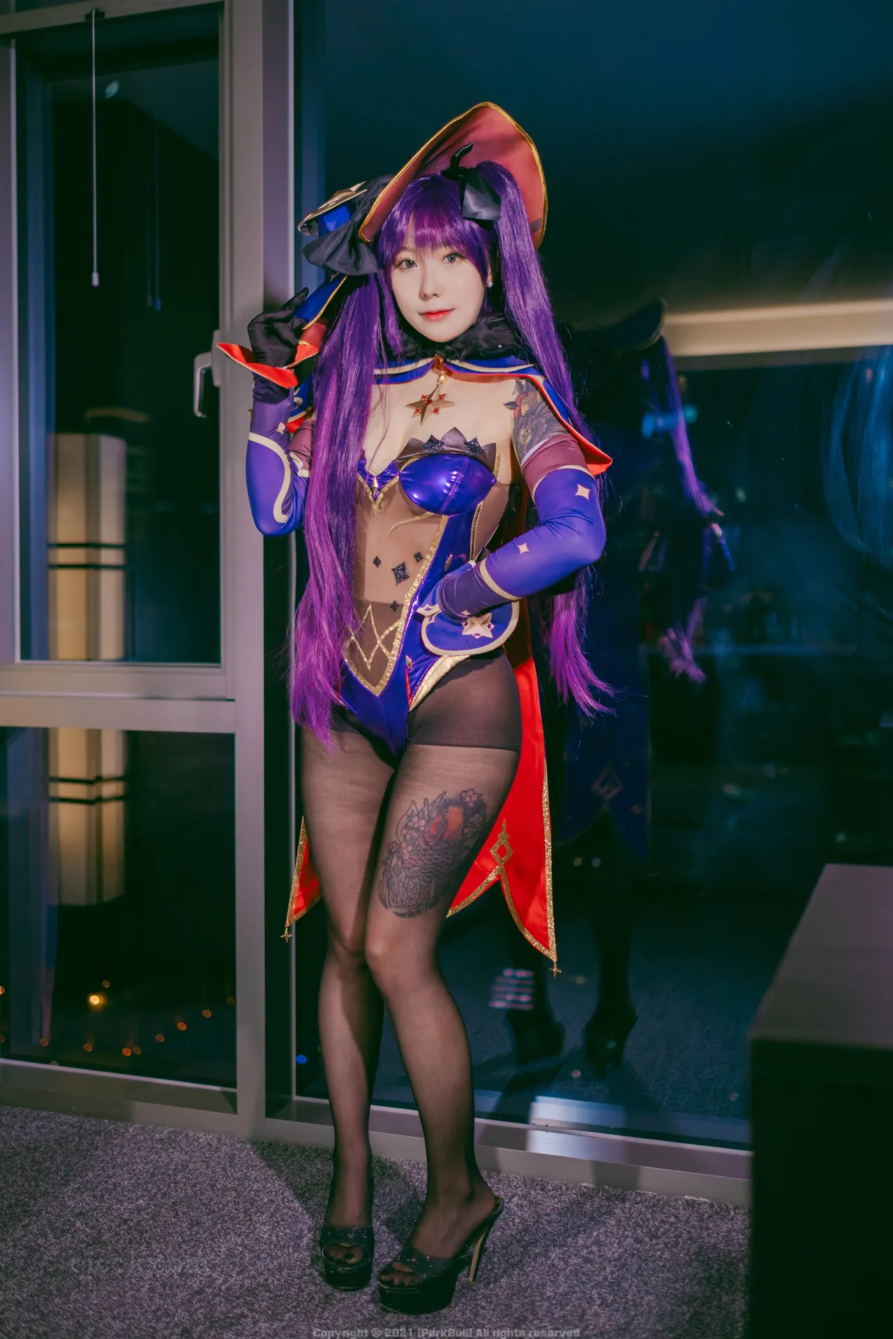 075.[BLUECAKE] Sohee – Tasty Mona Christmas (Genshin Impact)[60P-293M]-密图社