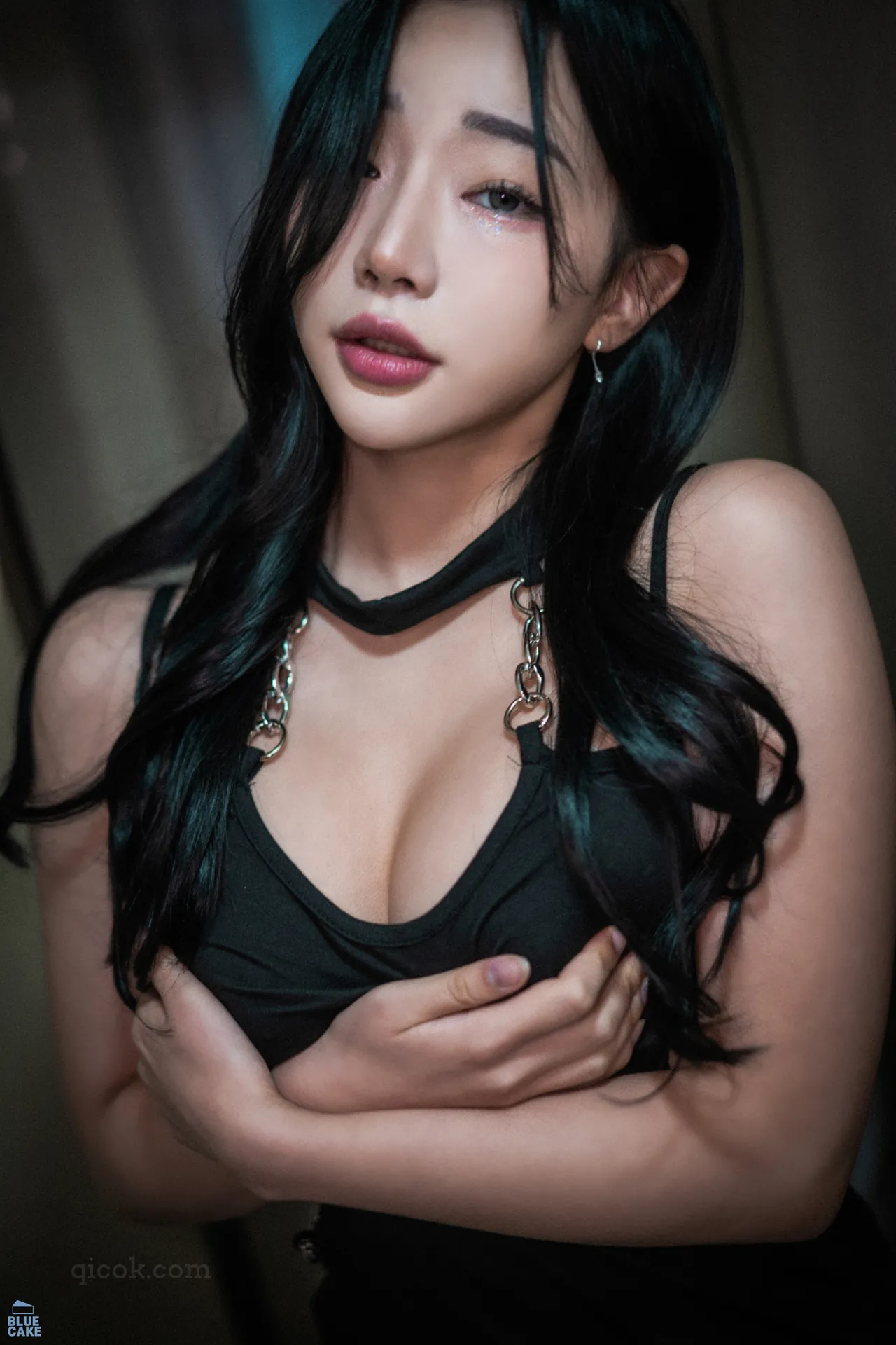 101.[BlueCake] NewBom_Night with me_RED [36P-580MB]-密图社