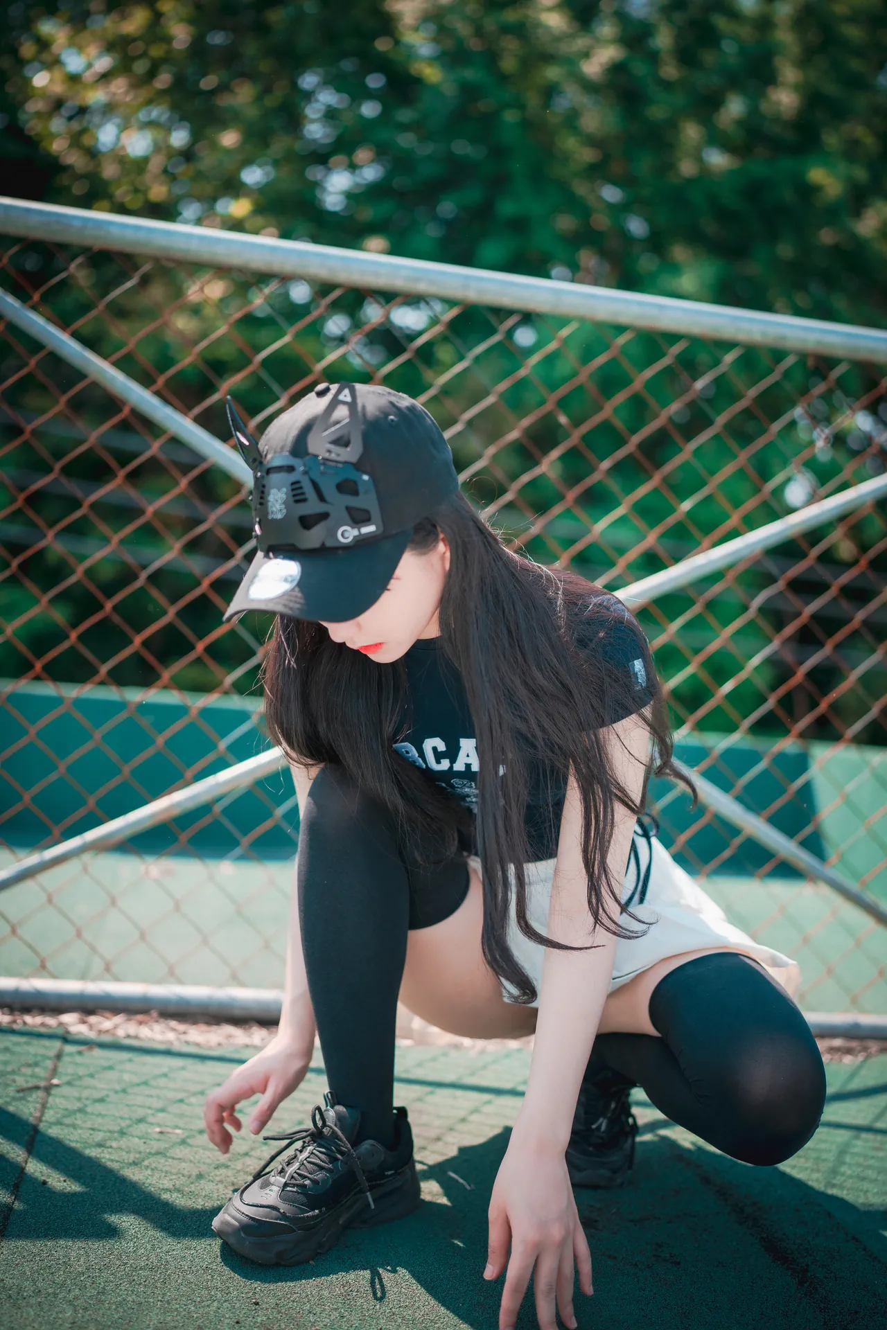 180.[DJAWA] Jenny – Classic Athletic Girl in Navy Blue[71P-1.51G]-密图社