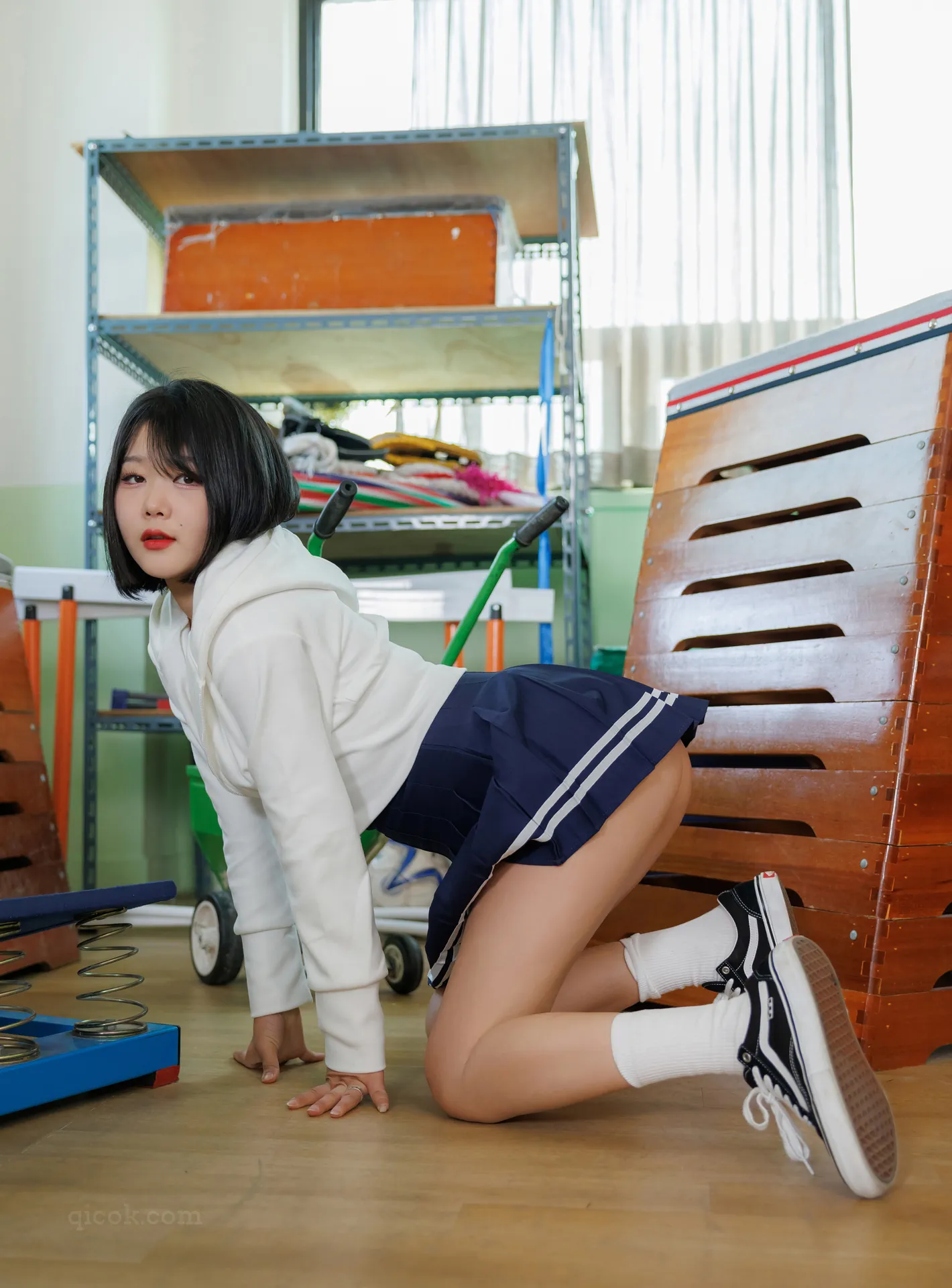 Zia (지아) – NO.129 [Ready] Zia – Vol.002 School girl [126P3V-3.89GB]-密图社
