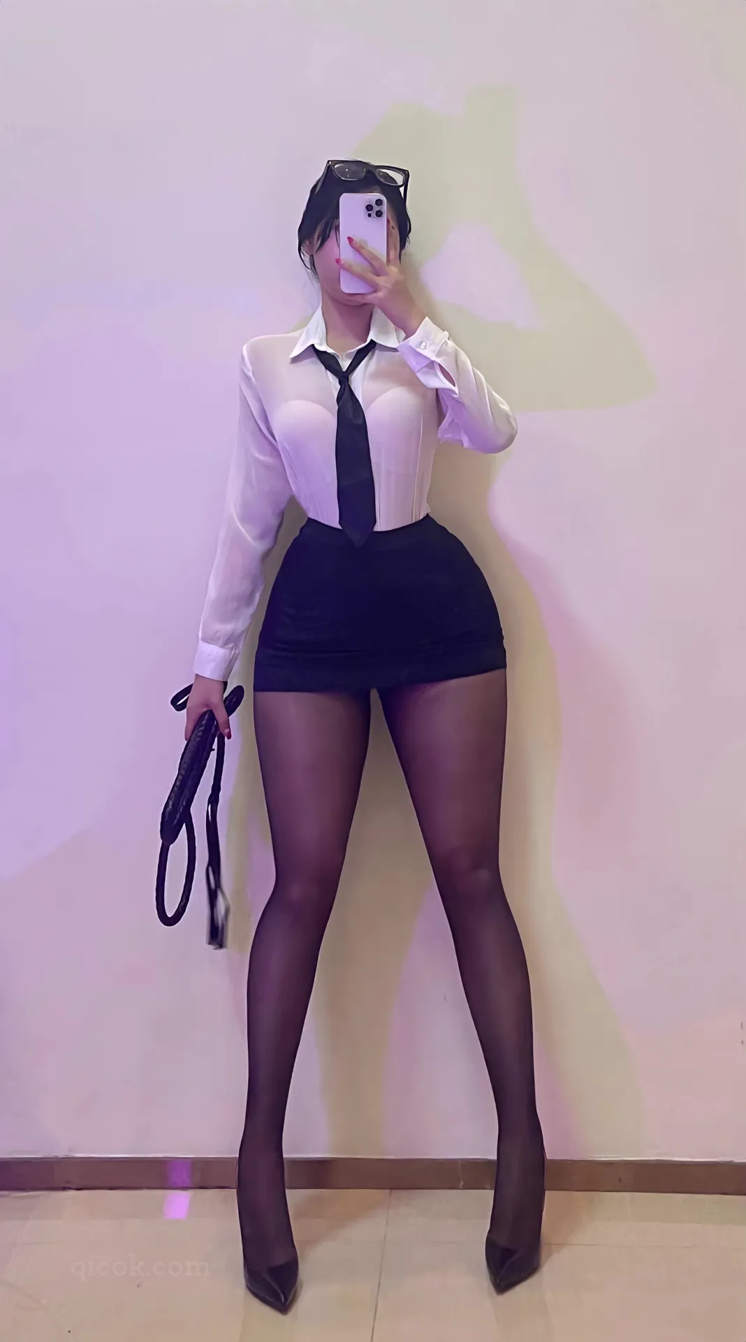 017.艾拉·isla-微密圈系列 白色衬衫 [25P／37MB]-密图社