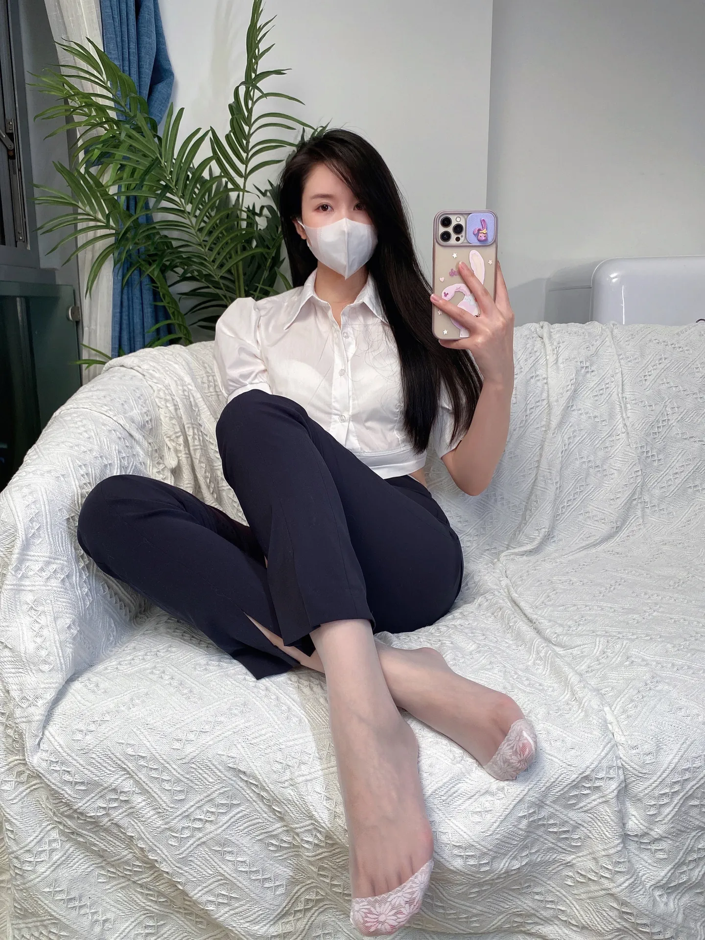 软妹小九九[July芝岚] – NO.008 超薄裤里丝 [18P／60MB]-密图社