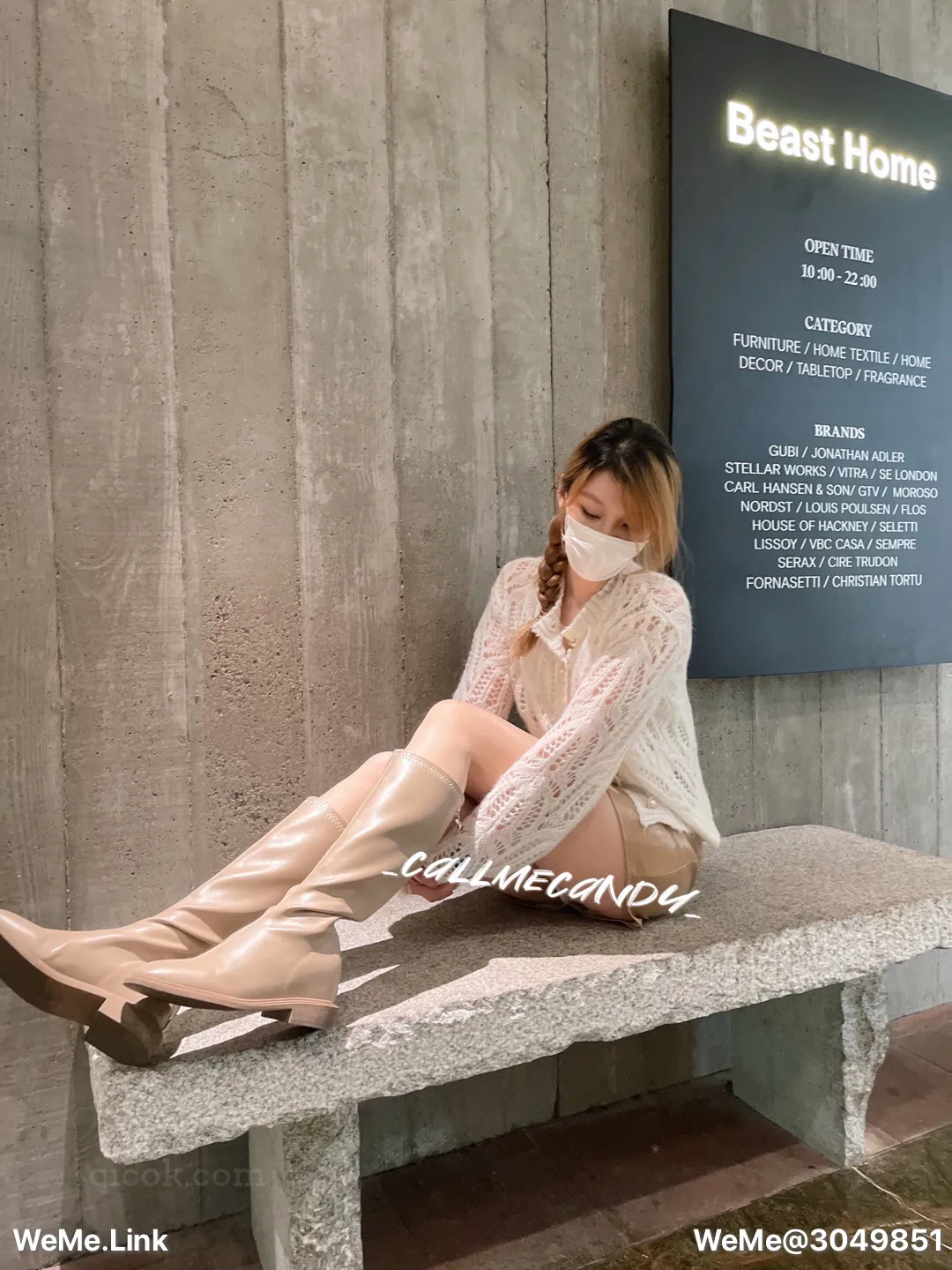 017.Callmecandy – 白嫩双腿 [20P-11MB]-密图社