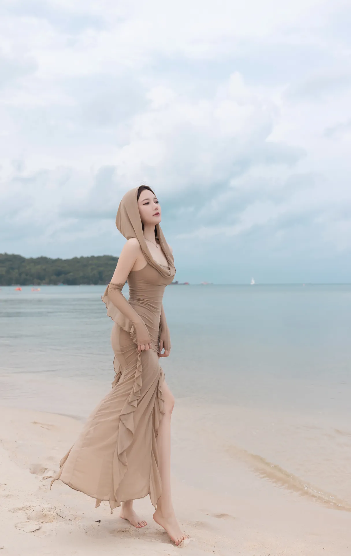 鱼子酱Fish（私拍）- NO.107 内购无水印 雨后海滩[107P-1.15G]-密图社