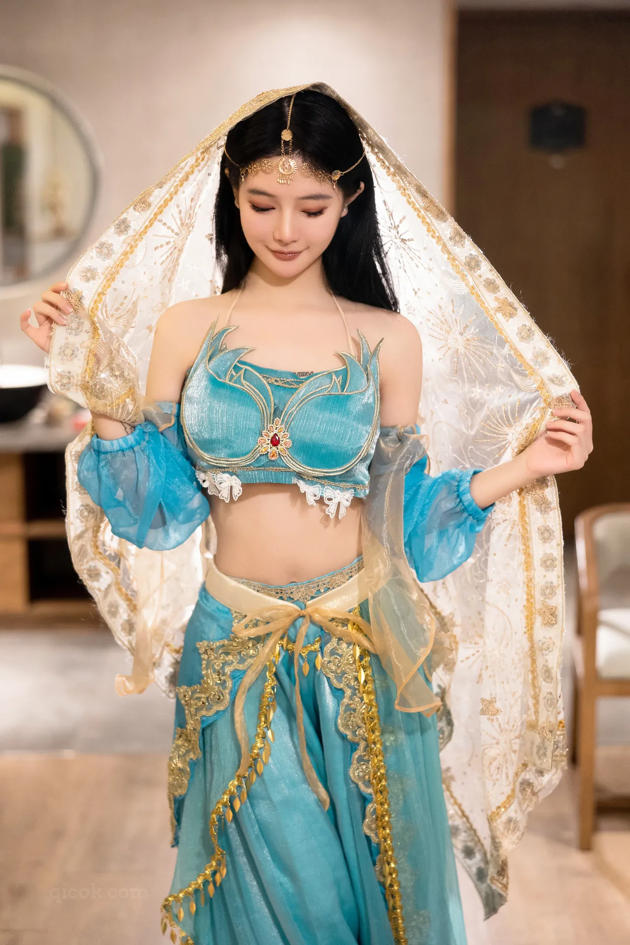 053.谢小蒽 – 内购无水印 西域舞娘 [92P-1.02GB]-密图社